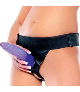 Страпон FF Crotchless Strap-On with 8 - No Taboo