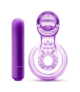 Виброкольцо PLAY WITH ME LICK IT DOUBLE COCKRING - No Taboo