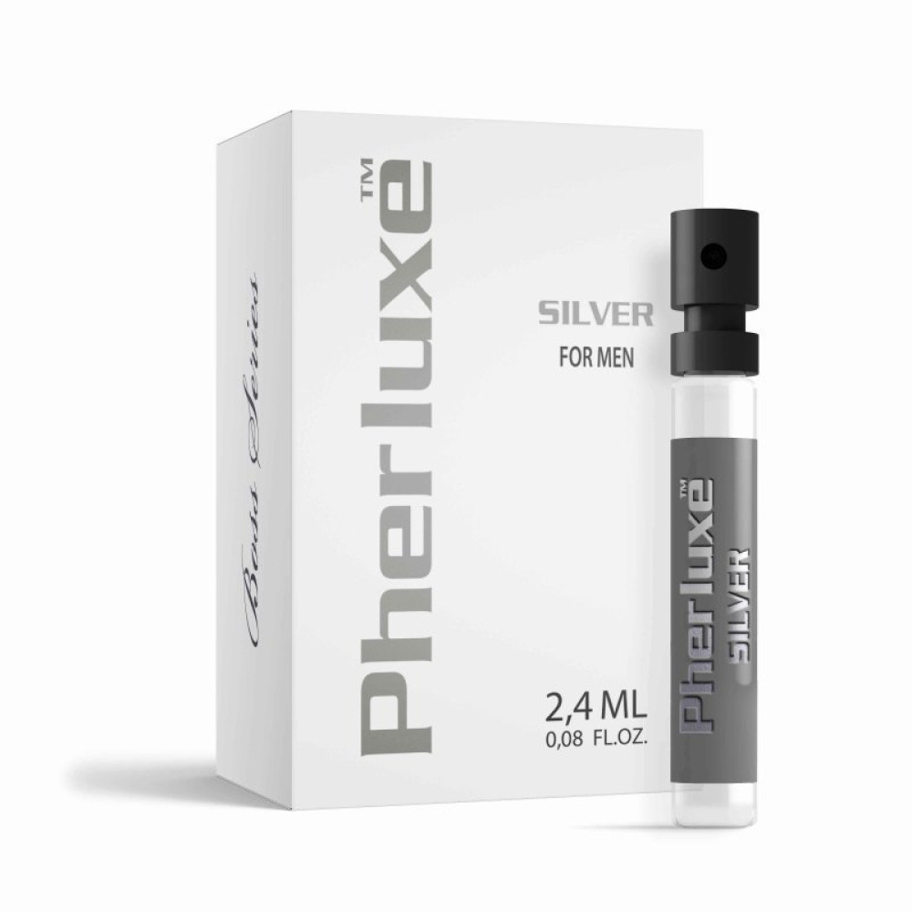 Духи с феромонами мужские Feromony-Pherluxe Silver 2.4 мл, фото №0 — секс шоп Украина, NO TABOO