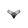Трусики эротические Obsessive Bella Rou Panties, черные XS/S, фото №3 — секс шоп Украина, NO TABOO