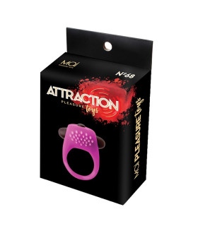Эрекционное кольцо, фиолетовое Mai Attraction - No Taboo