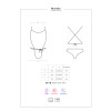 Купальник сдельный Obsessive S, фото №4 — секс шоп Украина, NO TABOO