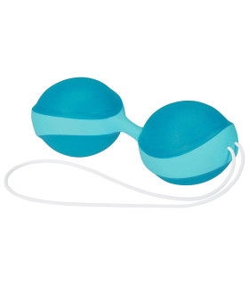 Вагинальные шарики - Amor Gym Balls, зеленый / светло-зеленый - No Taboo