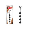 Анальные бусы Chisa Black Mont Anal Penetrator гигантские силиконовые, черные, 33 см фото №1 — секс игрушки: Украина, NO TABOO