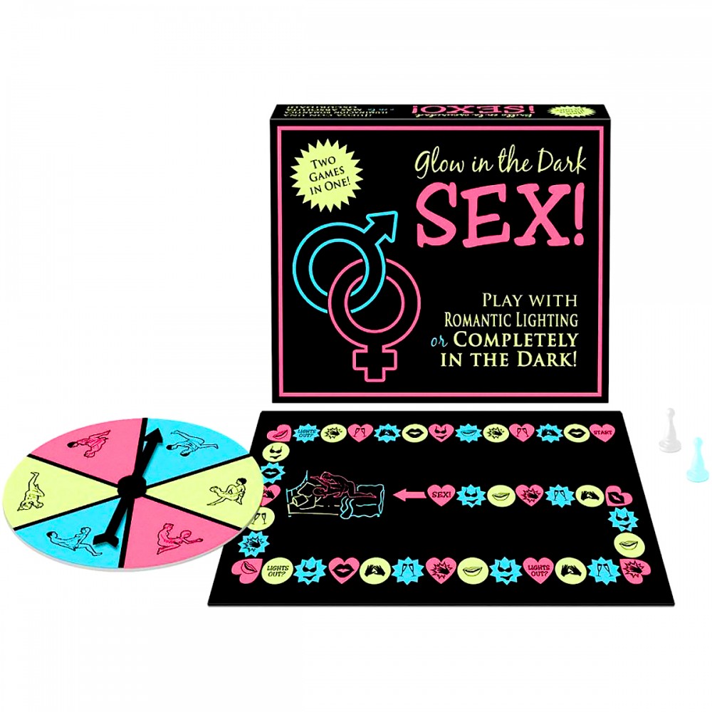 Светящаяся игра для взрослых GLOW-IN-THE-DARK SEX!, фото №0 — секс шоп Украина, NO TABOO