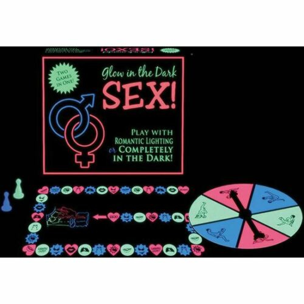 Светящаяся игра для взрослых GLOW-IN-THE-DARK SEX!, фото №2 — секс шоп Украина, NO TABOO