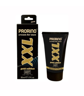 Эрекционный крем HOT PRORINO XXL для увеличения члена, 50 мл - No Taboo