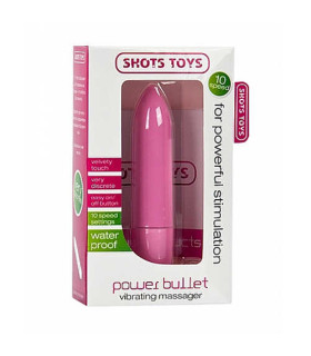 Вибропуля Power Bullet, розовая, 8, 5 / 1,5 см - No Taboo