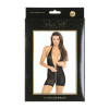 Боди на молнии Hot Short Zip Bodysuit Black S/М, фото №2 — секс шоп Украина, NO TABOO