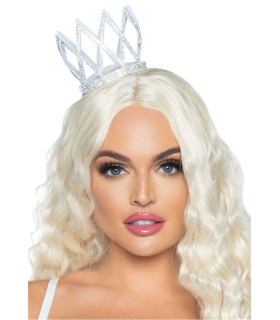 Корона Leg Avenue Faux rhinestone die cut crown O/S - No Taboo
