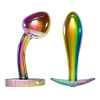Набор Анальных пробок Anos Metal Butt Plug Set Rainb 2 шт. фото №1 — секс игрушки: Украина, NO TABOO