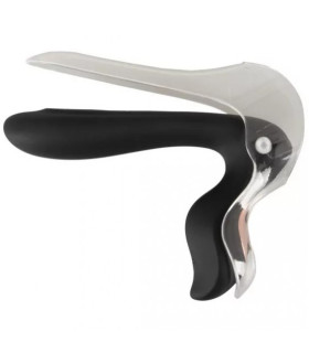 Вагинальное зеркало со светодиодной подсветкой Bad Kitty Vibrating Speculum - No Taboo