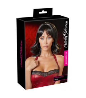 Парик короткий с челкой Choppy Black Wig - No Taboo