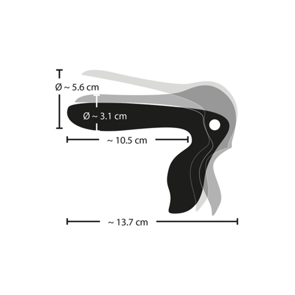 Вагинальное зеркало со светодиодной подсветкой Bad Kitty Vibrating Speculum, фото №6 — секс шоп Украина, NO TABOO