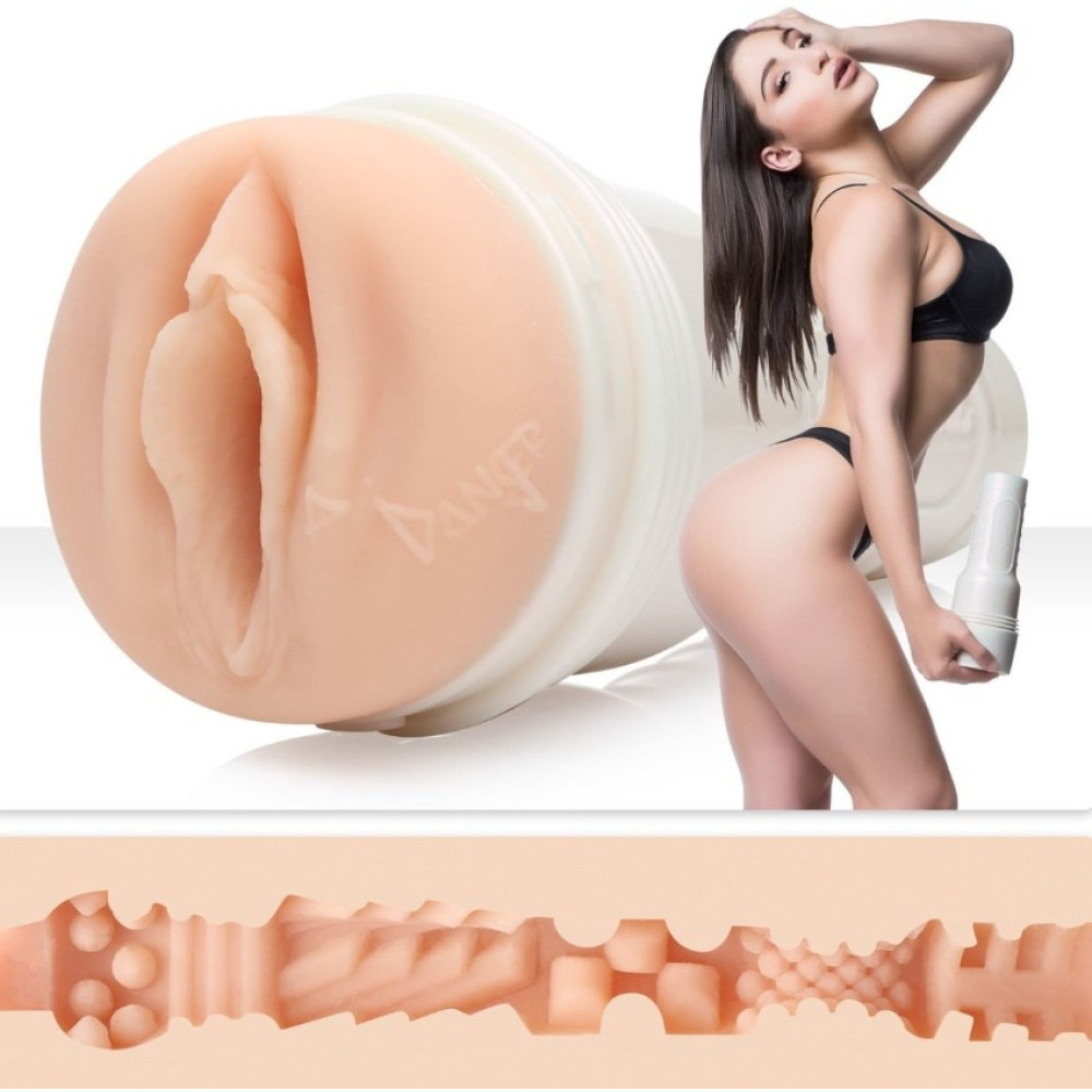 Мастурбатор вагина из киберкожи в колбе Fleshlight Girls Abella Danger Vagina, бежевый, 24.8 см фото №0 — секс игрушки: Украина, NO TABOO