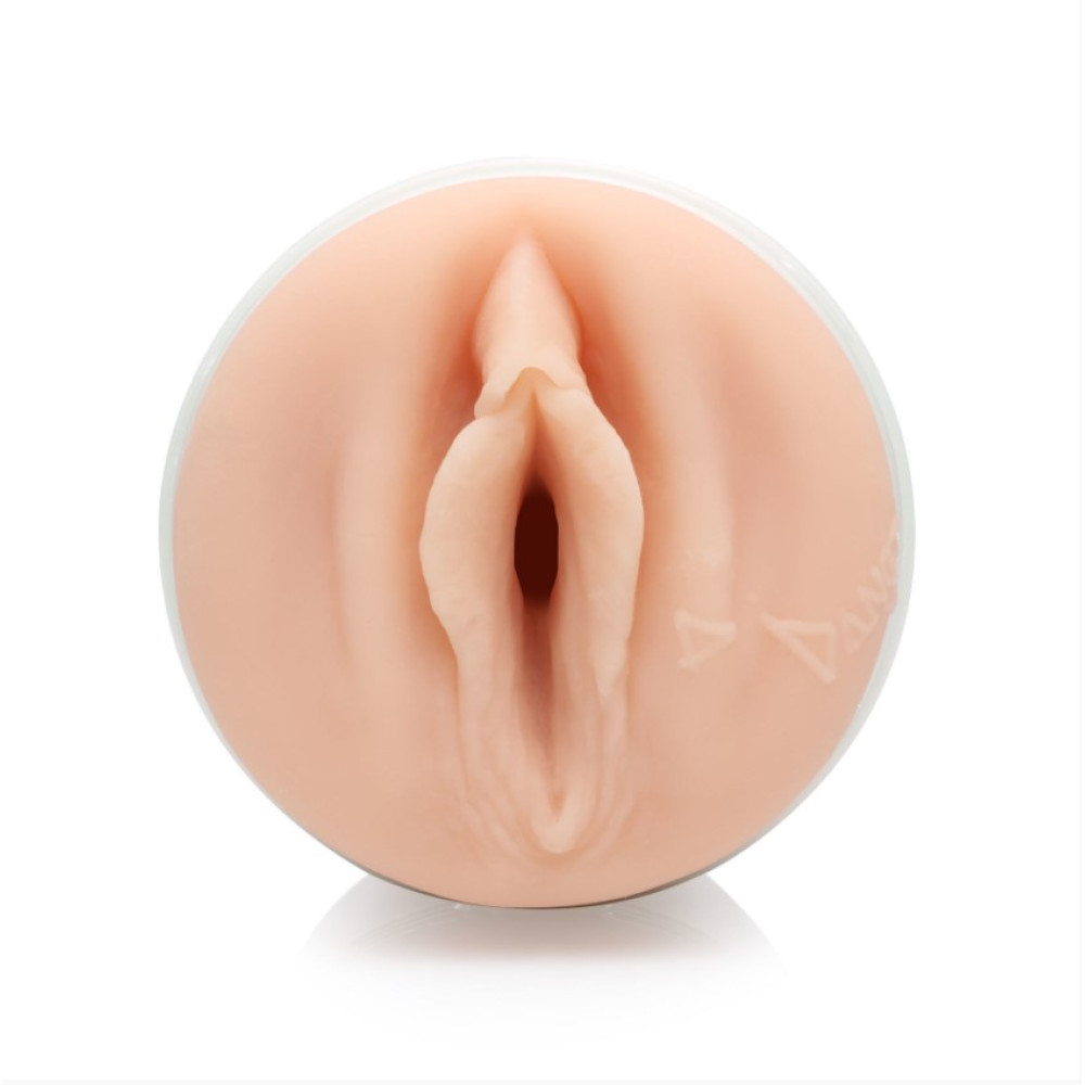 Мастурбатор вагина из киберкожи в колбе Fleshlight Girls Abella Danger Vagina, бежевый, 24.8 см фото №5 — секс игрушки: Украина, NO TABOO
