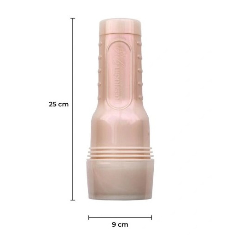 Мастурбатор вагина из киберкожи в колбе Fleshlight Girls Abella Danger Vagina, бежевый, 24.8 см фото №3 — секс игрушки: Украина, NO TABOO