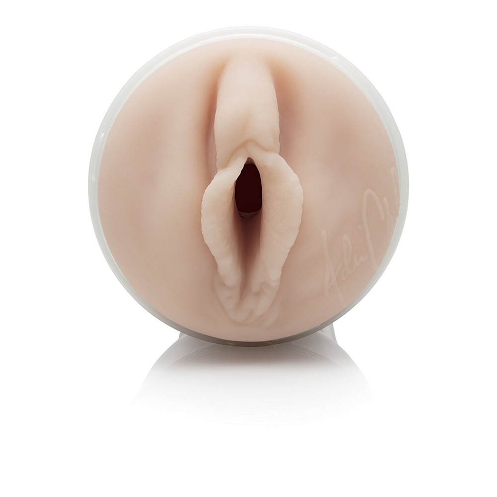 Мастурбатор вагина из киберкожи в колбе Fleshlight Girls Adriana Chechik, бежевый, 24.8 см фото №3 — секс игрушки: Украина, NO TABOO