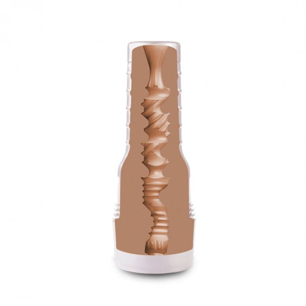 Мастурбатор вагина из киберкожи в колбе Fleshlight Girls Eliza Ibarra Ethereal, бежевый, 24.8 см фото №4 — секс игрушки: Украина, NO TABOO