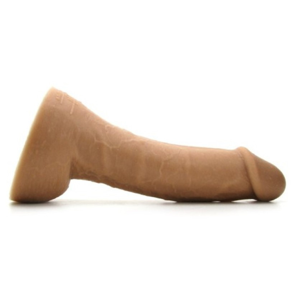 Фалоімітатор реалістичний з силікону Fleshjack Boys Brent Everett Dildo, бежевий, 21 х 4.5 см фото №3 — секс іграшки: Україна, NO TABOO