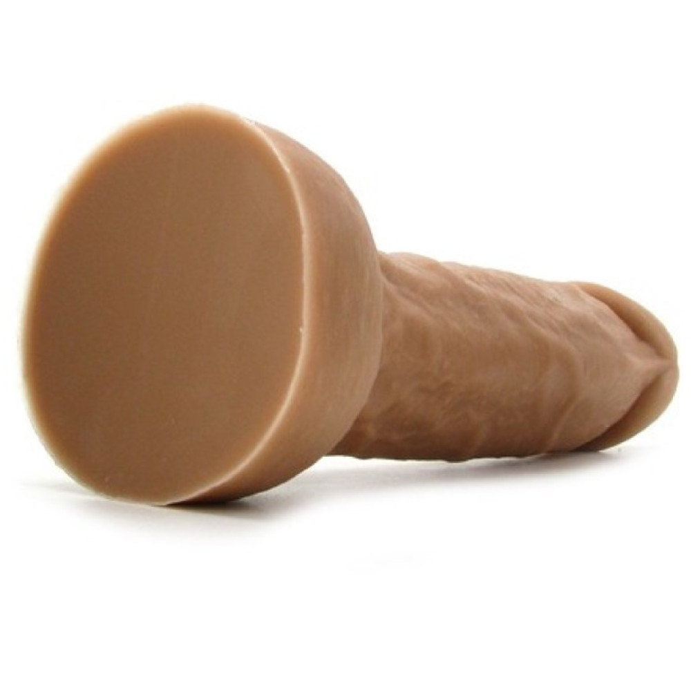 Фалоімітатор реалістичний з силікону Fleshjack Boys Brent Everett Dildo, бежевий, 21 х 4.5 см фото №4 — секс іграшки: Україна, NO TABOO