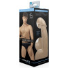 Фаллоимитатор реалистичный из силикона Fleshjack Boys Reno Gold Dildo, бежевый, 17.8 см х 4.6 см фото №2 — секс игрушки: Украина, NO TABOO