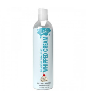 Лубрикант оральный WetWhipped Cream 118 мл на водной основе со вкусом сливок - No Taboo