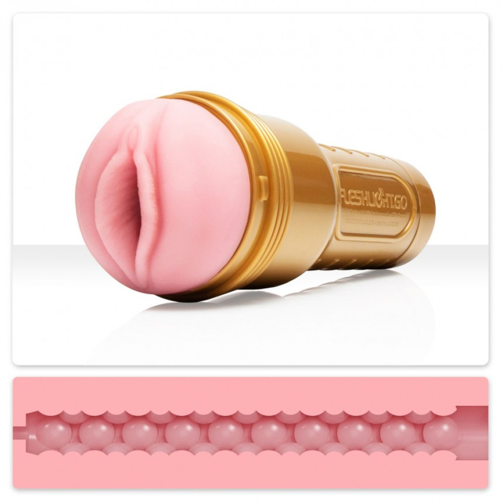 Мастурбатор реалистичный из киберкожи Fleshlight Go Pink Lady STU, бежевый, 25 х 10 см фото №0 — секс игрушки: Украина, NO TABOO