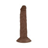 Фаллоимитатор реалистичный на присоске Real Fantasy Tyler Realistic Dildo, коричневый, 20 х 3.5 см фото №1 — секс игрушки: Украина, NO TABOO