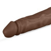 Фаллоимитатор реалистичный на присоске Real Fantasy Tyler Realistic Dildo, коричневый, 20 х 3.5 см фото №5 — секс игрушки: Украина, NO TABOO