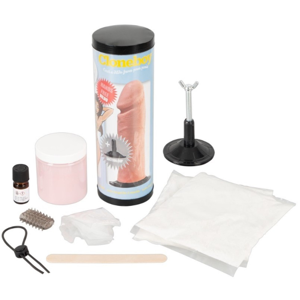Набор для создания фаллоимитатора копии члена Cloneboy Dildo & Suction Cap с присоской, "Сделай копию его пениса" фото №2 — секс игрушки: Украина, NO TABOO