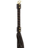 Флоггер TABOOM Studded Whip, черный, 54 см, фото №4 — секс шоп Украина, NO TABOO
