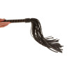 Флоггер TABOOM Studded Whip, черный, 54 см, фото №5 — секс шоп Украина, NO TABOO