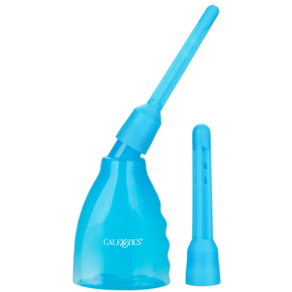 Анальный душ CalExotics Ultimate Douche Blue, голубой фото №2 — секс игрушки: Украина, NO TABOO