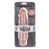 Вибратор реалистичный ToyJoy Dual Density Big Vibrator, бежевый, 23 х 5 см фото №2 — секс игрушки: Украина, NO TABOO