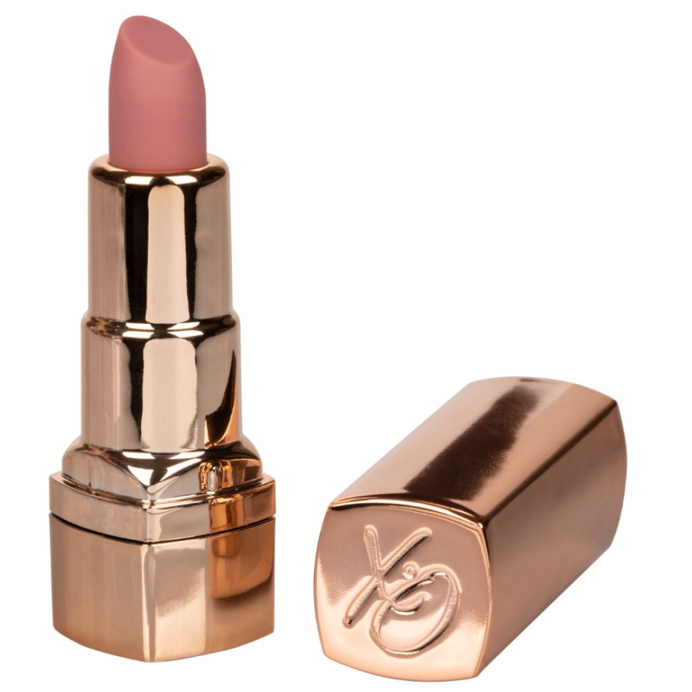 Клиторальный вибратор в форме помады CalExotics Hide & Play Lipstick Recharge, 7.5 х 2 см фото №4 — секс игрушки: Украина, NO TABOO