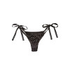 Трусики на завязках CalExotics Radiance Side-Tie Panties, черные, O/S, фото №4 — секс шоп Украина, NO TABOO