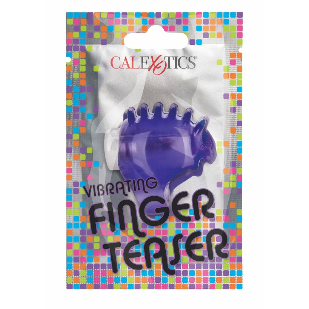 Вибратор на палец Calexotics Vibrating Finger Teaser, фиолетовый, 3.2 х 2 см фото №2 — секс игрушки: Украина, NO TABOO