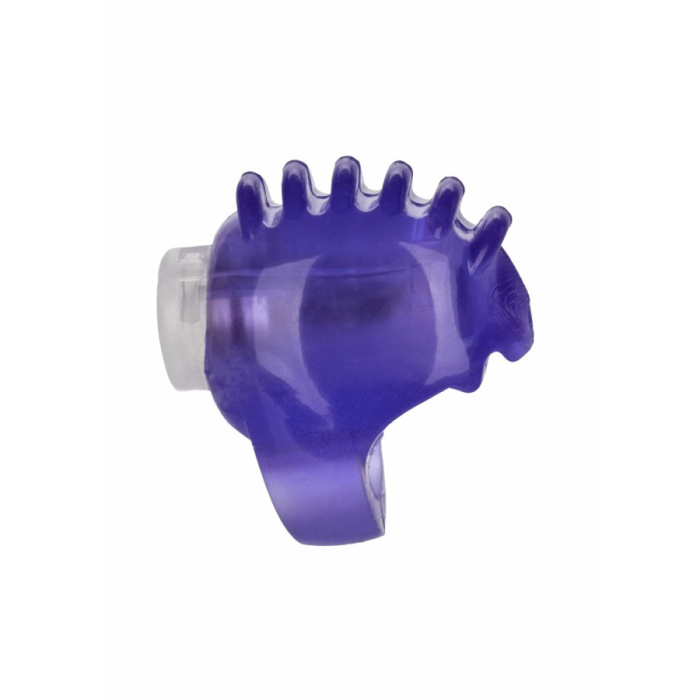 Вибратор на палец Calexotics Vibrating Finger Teaser, фиолетовый, 3.2 х 2 см фото №3 — секс игрушки: Украина, NO TABOO