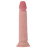 Фаллоимитатор реалистичный с присоской ToyJoy Deluxe Dual Density Dong, бежевый, 21 х 3.7 см фото №1 — секс игрушки: Украина, NO TABOO