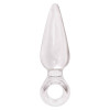 Анальная пробка мини NS Novelties Jolie Pleasures Jelly Plug Mini, прозрачная, 9 х 2.5 см фото №1 — секс игрушки: Украина, NO TABOO