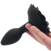 Анальная пробка в виде розы CalExotics Small Rose Anal Plug, силиконовая, черная, 7.5 х 3.2 см фото №4 — секс игрушки: Украина, NO TABOO
