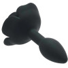 Анальная пробка в виде розы CalExotics Small Rose Anal Plug, силиконовая, черная, 7.5 х 3.2 см фото №5 — секс игрушки: Украина, NO TABOO