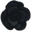 Анальная пробка в виде розы CalExotics Small Rose Anal Plug, силиконовая, черная, 7.5 х 3.2 см фото №6 — секс игрушки: Украина, NO TABOO
