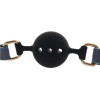 Кляп силиконовый NS Novelties Bondage Couture Ball, 4.3 см, фото №4 — секс шоп Украина, NO TABOO