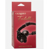 Кляп в виде розы CalExotics Forbidden Removable Rose Gag, черный, фото №2 — секс шоп Украина, NO TABOO