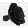 Кляп в виде розы CalExotics Forbidden Removable Rose Gag, черный, фото №4 — секс шоп Украина, NO TABOO