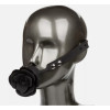 Кляп в виде розы CalExotics Forbidden Removable Rose Gag, черный, фото №5 — секс шоп Украина, NO TABOO