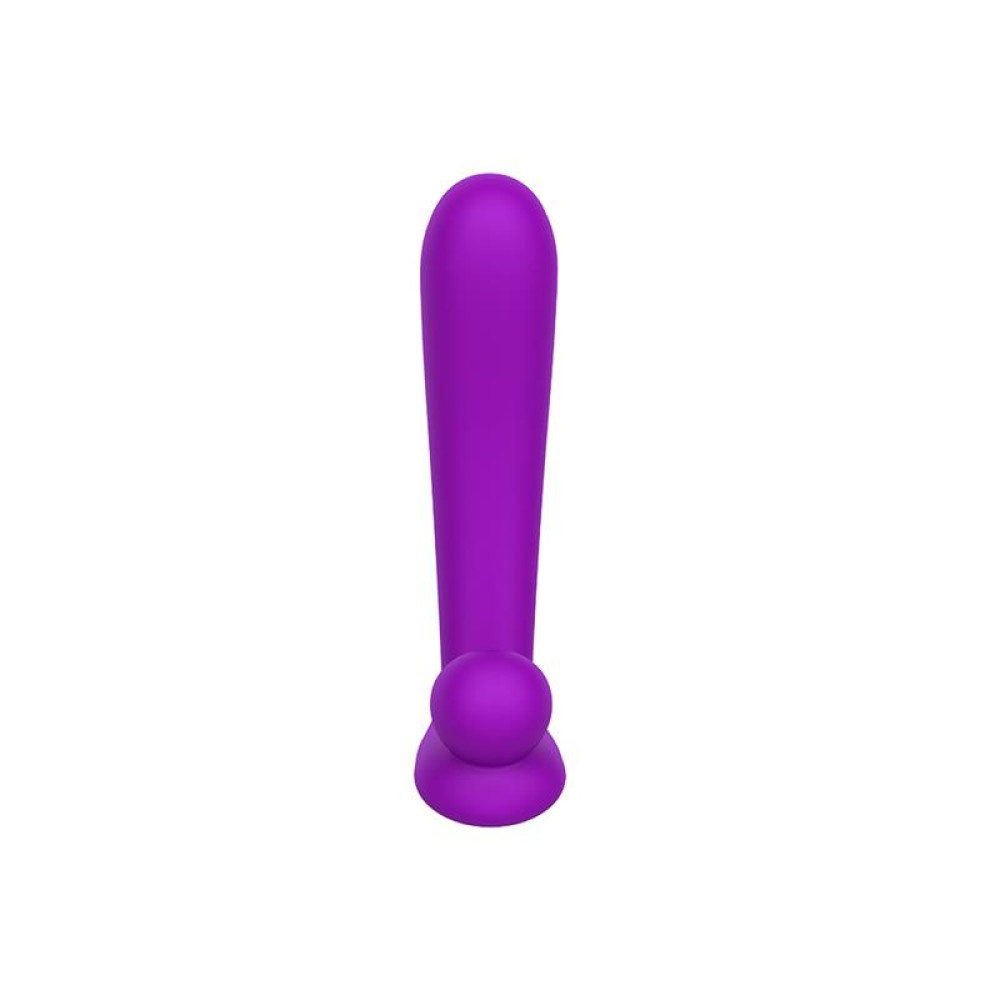 Вибратор со стимуляцией клитора Chisa Horny hunter vibrating в форме буквы L, фиолетовый, 16 х 3.8 см фото №4 — секс игрушки: Украина, NO TABOO