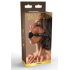Кляп Taboom Vogue Ball Gag, черный, 4.1 см, фото №1 — секс шоп Украина, NO TABOO